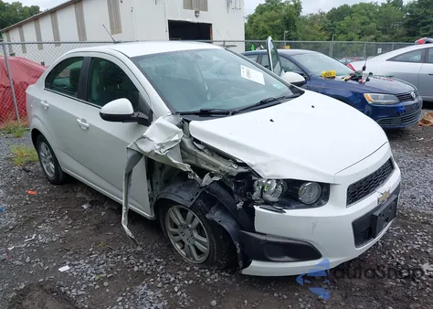 2015 Chevrolet Sonic Lt from USA, damaged, VIN 1G1JC5SG0F4135380